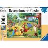 Ravensburger Disney Pooh to The Rescue 100 XXL Piece Jigsaw Puzzle for Kids | Promotes Problem-Solving Skills Durable | Ideal for Ages 6-8