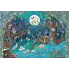 Ravensburger Fantasy Forest – 500-Piece Vibrant Wooden Jigsaw Puzzle | Stress-Reducing Fun | Eco-Friendly Materials | Certified by The Forest Stewardship Council(Single)