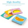 Ravensburger Foodie Favorites Memory Game – Quick & Engaging Matching Game | Enhances Focus & Memory Skills | Fun Food Illustrations | Ideal for Kids and Family Fun
