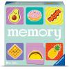 Ravensburger Foodie Favorites Memory Game – Quick & Engaging Matching Game | Enhances Focus & Memory Skills | Fun Food Illustrations | Ideal for Kids and Family Fun