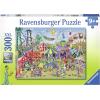 Ravensburger Fun at The Carnival – Engaging 300 Piece Jigsaw Puzzle for Kids | Unique Piece Design | Anti-Glare Surface | Perfect Skill-Building Game for Toddlers and Kids | Model Number: 13231