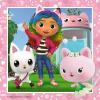 Ravensburger Gabby’s Dollhouse 3 x 49 Piece Jigsaw Puzzle Set for Kids – Screen-Free Activity Boosts Concentration and Focus(Single)