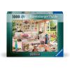 Ravensburger Haven No.12: The Tea Shed 1000 Piece Jigsaw Puzzle for Adults – 12000164 – Handcrafted Tooling, Made in Germany, Every Piece Fits Together Perfectly(New Packaging)