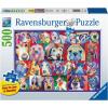 Ravensburger Hello Doggie 500 Piece Large Format Jigsaw Puzzle for Adults – 16794 – Every Piece is Unique, Softclick Technology Means Pieces Fit Together Perfectly