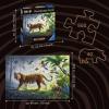 Ravensburger Jungle Tiger 500-Piece Vibrant Wooden Jigsaw Puzzle | Stress-Reducing Fun | Eco-Friendly Materials | Whimsical Pieces