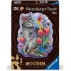 Ravensburger Lovely Cat Wooden Jigsaw Puzzle for Adults – Every Piece is Unique, Softclick Technology Means Pieces Fit Together Perfectly