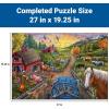 Ravensburger My First Farm 24 Piece Giant Floor Jigsaw Puzzle for Kids – 03076 – Every Piece is Unique, Pieces Fit Together Perfectly