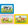 Ravensburger My First Puzzles – Good Animal Friends | 3-in-a-Box Toddler Jigsaw Puzzle Set | 3 x 6 Pieces | Ages 2+(Good animal lovers)