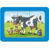 Ravensburger My First Puzzles – Good Animal Friends | 3-in-a-Box Toddler Jigsaw Puzzle Set | 3 x 6 Pieces | Ages 2+(Good animal lovers)