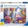 Ravensburger Night Owl Hoot Jigsaw Puzzle – 300 Larger Format Pieces | Vibrant, Glare-Free Imagery | Perfect Interlocking Fit | FSC Certified Sustainable Wood | Ideal for Ages 9 and Up