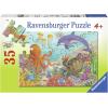 Ravensburger Ocean Friends 35 Piece Jigsaw Puzzle for Kids – Every Piece is Unique, Pieces Fit Together Perfectly