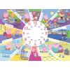 Ravensburger Peppa Pig: Tell The Time 60 Piece Clock Jigsaw Puzzle for Kids – Screen-Free Activity Boosts Concentration and Focus – MESH Accredited