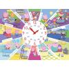 Ravensburger Peppa Pig: Tell The Time 60 Piece Clock Jigsaw Puzzle for Kids – Screen-Free Activity Boosts Concentration and Focus – MESH Accredited