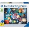 Ravensburger Planetarium 500 Piece Jigsaw Puzzle – Large Format for All Ages | Every Piece Unique with Softclick Technology | Matte Finish for Vibrant, Glare-Free Imagery | FSC-Certified Materials