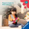 Ravensburger Play+ Flip & Pop – Opposites | Interactive Learning Book | Tactile Exploration & Early Concepts