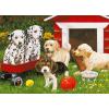 Ravensburger Puppy Party | 60-Piece Jigsaw Puzzle for Kids | Unique, Pieces | Enhances Concentration and Creativity | Ideal Gift for Birthdays and Holidays