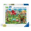 Ravensburger Putt Putt Paradise 500 Piece Large Format Jigsaw Puzzle for Adults – 12001002 – Easy to See & Easy to Hold Large Pieces Fit Together Perfectly
