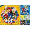 Ravensburger Sonic The Hedgehog 3 x 49 Piece Jigsaw Puzzle Set for Kids – Screen-Free Activity Boosts Concentration and Focus