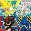 Ravensburger Sonic The Hedgehog 3 x 49 Piece Jigsaw Puzzle Set for Kids – Screen-Free Activity Boosts Concentration and Focus