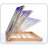 Ravensburger Tabletop Puzzle Easel – Foldable Wooden Accessory for Puzzles up to 1000 Pieces | Non-Slip Felt Surface | Adjustable Settings | Compact Storage(Single)