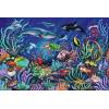 Ravensburger Under The Sea 500-Piece Vibrant Wooden Jigsaw Puzzle | Stress-Reducing Fun | Eco-Friendly Materials | Certified by The Forest Stewardship Council(Single)