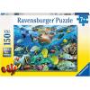 Ravensburger Underwater Paradise Jigsaw Puzzle – 150 Unique Pieces | Engaging and Educational Toy and Anti-Glare Surface | Ideal Gift for Kids | FSC Certified and Climate Pledge Friendly