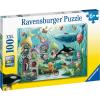 Ravensburger Underwater Wonders 100 Piece Jigsaw Puzzle for Kids – Fun and Educational Toy | Perfect Age Fit | Sustainable Wooden Pieces | Climate Pledge Friendly – 12972