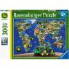 Ravensburger World of John Deere 300 XXL Piece Jigsaw Puzzle for Kids – 12984 – Every Piece is Unique, Pieces Fit Together Perfectly