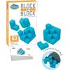 ThinkFun Block by Block – Engaging 3D Puzzle Game | Enhances Architectural Skills | Mind Teaser for Ages 8 and Up | Travel-Friendly with Game-Go Storage Bag