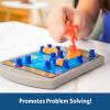 ThinkFun Obstacle Hero – Magnetic Logic Game | 40 Easy to Expert Challenges | Build Routes, Lift Obstacles, and Test Mental Agility |for Ages 8+