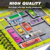 ThinkFun Rush Hour World Tour Magnetic Travel Puzzle – Embark on a Global Adventure of Logic and Strategy in a Compact Travel Edition