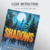 ThinkFun Shadows in The Forest – Unique Play-in-The-Dark Board Game | Ideal for Kids and Adults | Stimulating Brain Teaser | Innovative Gameplay(Standard)