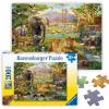 Ravensburger – Animals of The Savannah – 200 Piece Jigsaw Puzzle – Exciting, Colorful Imagery of Lions, Elephants, Tigers & More – Premium Quality – Ideal Gift – Screen-Free Fun – Children Ages 8+