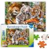 Ravensburger – Big Cat Nap – 200 Piece Jigsaw Puzzle – Stunning Imagery of The Worlds Feline Apex Predators – Lions, Tigers & More – Premium Quality – Ideal Gift – Screen-Free Fun – Children Ages 8+