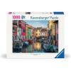 Ravensburger – Burano, Italy – 1000 Piece Jigsaw Puzzle – Stunning, Vivid Imagery of Gondolas & Canal-Side Homes – Colorful Water Scene – Ideal Gift – Frameable Art – Puzzles for Adults