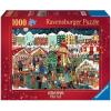 Ravensburger – Christmas Market – 1000 Piece Jigsaw Puzzle – Find Precious Gifts in This Quaint Country Market – Stunning Detail – Premium Quality – Ages 12+(New Design)