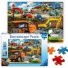 Ravensburger – Construction Vehicles – 100 Piece Jigsaw Puzzle – Exciting, Colorful Realistic Scene – Dump Truck, Loader & More – Premium Quality – Ideal Gift – Screen-Free Fun – Children Age 6+