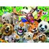 Ravensburger – Exotic Animals Selfie – 300 Piece Jigsaw Puzzle – XXL Pieces for Easier Assembly – Funny Selfie of Bears & Friends – Premium Quality – Ideal Gift – Screen-Free Fun – Children Age 9+