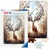 Ravensburger – Fantasy Deer – 1000 Piece Jigsaw Puzzle – Stunning, Vivid Imagery of a Mythical Deer – Bold Colors – Mysterious Scene – Ideal Gift – Frameable Art – Screen-Free Fun – Puzzles for Adults