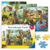 Ravensburger – Forest, Zoo & Farm Animals – 49 Piece Jigsaw Puzzle 3 Pack Set – Vibrant Colors – Deer, Horses & More – Larger Pieces – Premium Quality – Ideal Gift – Screen-Free Fun – Children Age 5+