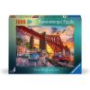 Ravensburger – Forth Bridge at Sunset – 1000 Piece Jigsaw Puzzle – Stunning, Vivid Colors – Serene, Picturesque Bridge Scene from Yesteryeary – Puzzles for Adults