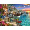 Ravensburger – Grandiose Greece – 1000 Piece Jigsaw Puzzle – Stunning, Exciting Coastal Sunrise Over Town – Bold Colors – Enticing Scene – Ideal Gift – Frameable Art – Puzzles for Adults(Original Packaging)