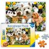 Ravensburger – Happy Animal Buddies – 300 Piece Jigsaw Puzzle – Exciting, Colorful Scene – Puppies, Kittens, Rabbits, and More – Premium Quality – Ideal Gift – Screen-Free Fun – Children Age 9+