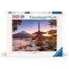 Ravensburger – Mount Fuji Cherry Blossom – 1000 Piece Jigsaw Puzzle – Stunning, Vivid Imagery of Springtime Trees – Idyllic Japan Scene – Ideal Gift – Frameable Art – Puzzles for Adults