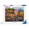 Ravensburger – Paris at Dawn – 1000 Piece Jigsaw Puzzle – Quaint Imagery of Paris from Yesteryear – Beautiful, Vibrant Colors – Frameable – Premium Quality – Puzzles for Adults
