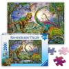 Ravensburger – Realm of The Giants – 200 Piece Jigsaw Puzzle – Stunning Dinosaur Imagery – T-Rex, Velociraptor & More – Premium Quality – Ideal Gift – Screen-Free Fun – MESH Accredited Kids Ages 8+(Puzzle)