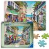 Ravensburger – Seaview Lane – 1000 Piece Jigsaw Puzzle – Stunning, Vivid Colors – Inspired Family Scene – Quaint Seaside Town – Puzzles for Adults(New Design)