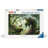 Ravensburger – The Forest Dragon Awakes – 3000 Piece Jigsaw Puzzle – Fantastical, Mythical Scene in Stunning, Bold Detail – Frameable – Premium Quality – Puzzles for Adults