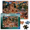 Ravensburger – The Garden Kitchen – 1000 Piece Jigsaw Puzzle – Stunning, Vivid Colors – Perfect Patio, Backyard & BBQ Pit for Summer Parties – Puzzles for Adults(New Design)