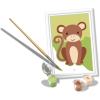 Ravensburger – Wild Monkey CreArt Paint by Numbers Kit | Fun & Easy DIY Art for Kids Age 7+ | Creative Gift Idea for Birthdays & Holidays